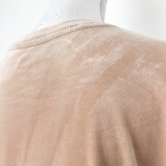 Muk Luks Velvet Velour Pullover Sweatshirt - Picture 10 of 10